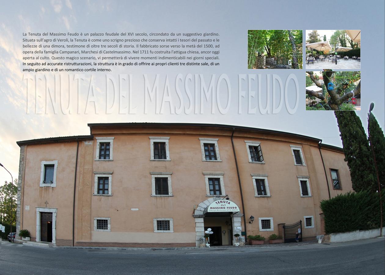 Tenuta Del Massimo Feudo Veroli Εξωτερικό φωτογραφία